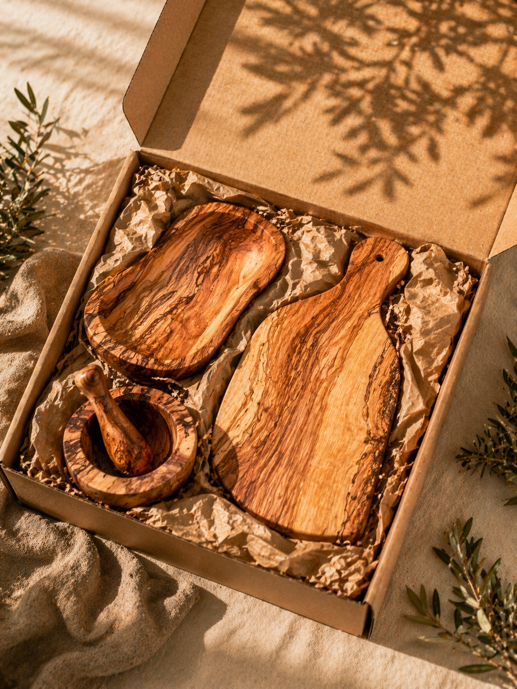 Mediterranean Olive Wood Collection