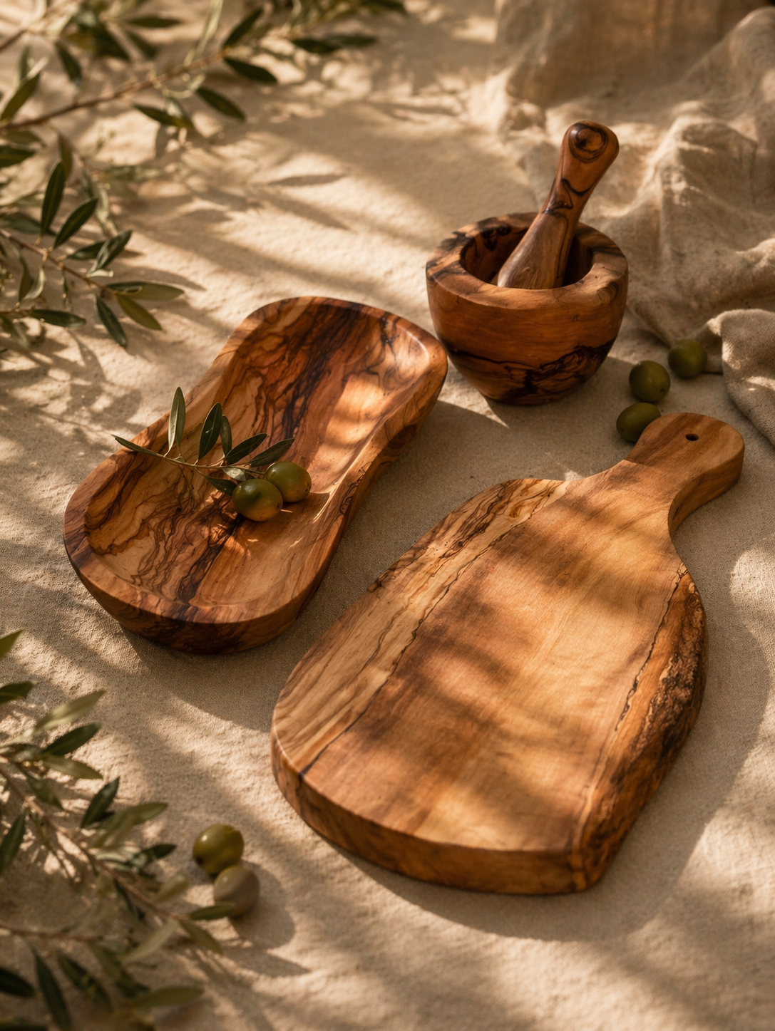 Mediterranean Olive Wood Collection