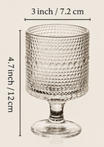 The Everyday Set — Hobnail Glasswear (Set of 6)